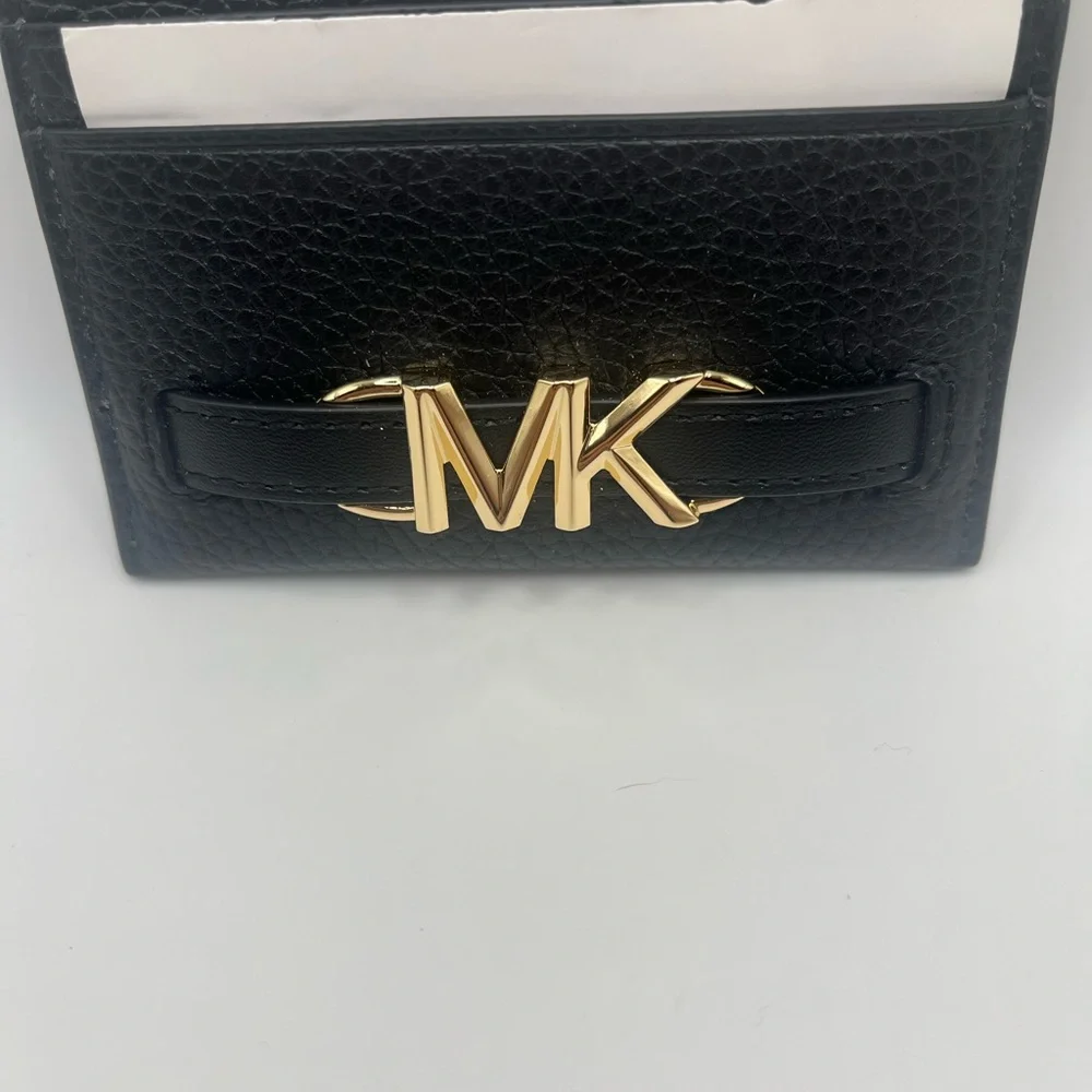 Michael Kors, black large card holder. NWT